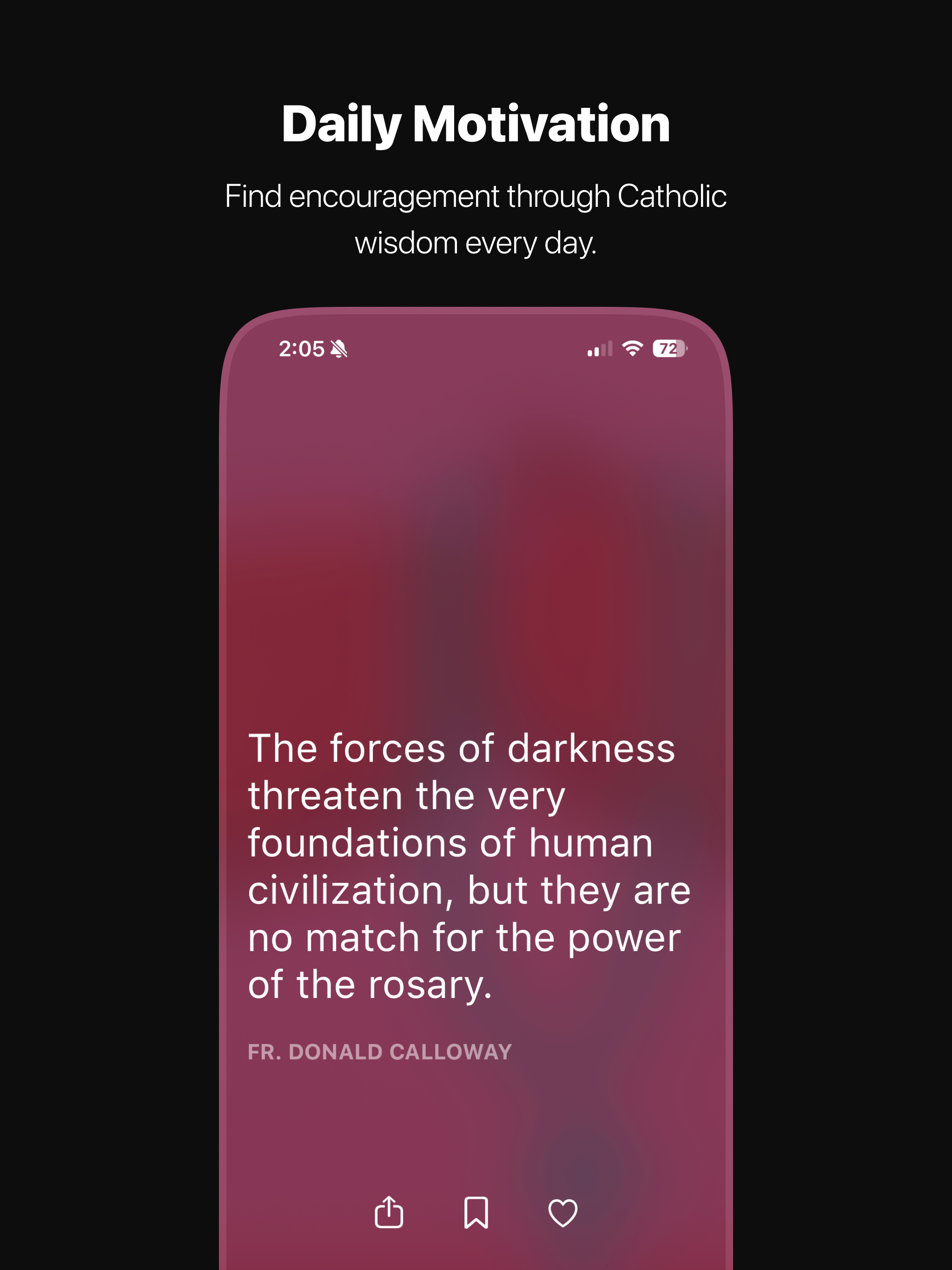 Saintly - Daily Quotes