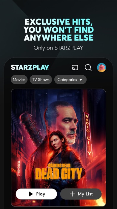 Screenshot #2 pour STARZPLAY ستارزبلاي