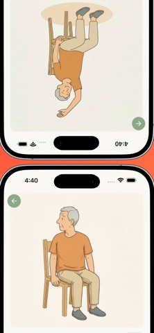 Senior Stretch: Home Mobility iPhone screenshot