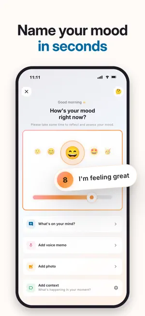 Better Tomorrow: Mood Tracker screenshot 2