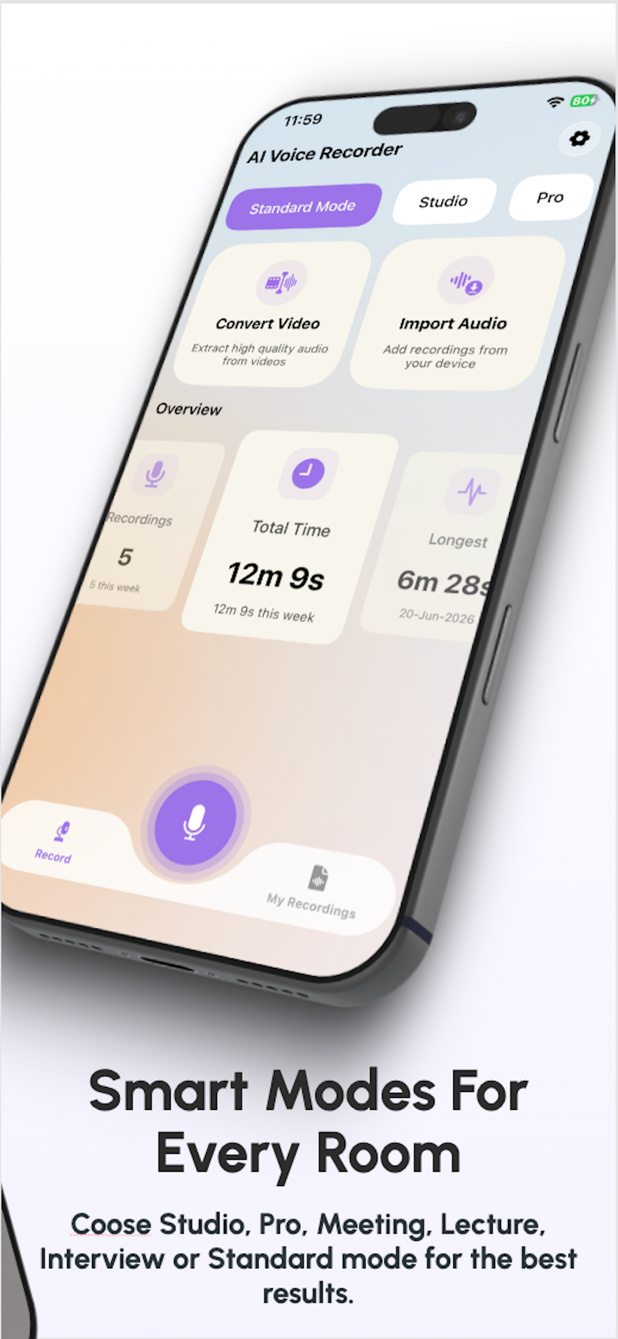 Smart Voice Recorder AI screenshot 8