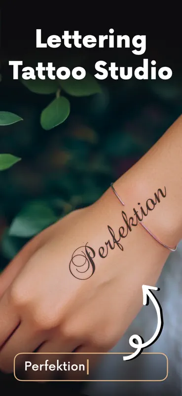 Tattoo Schriftarten: Tattify screenshot 1 of 6