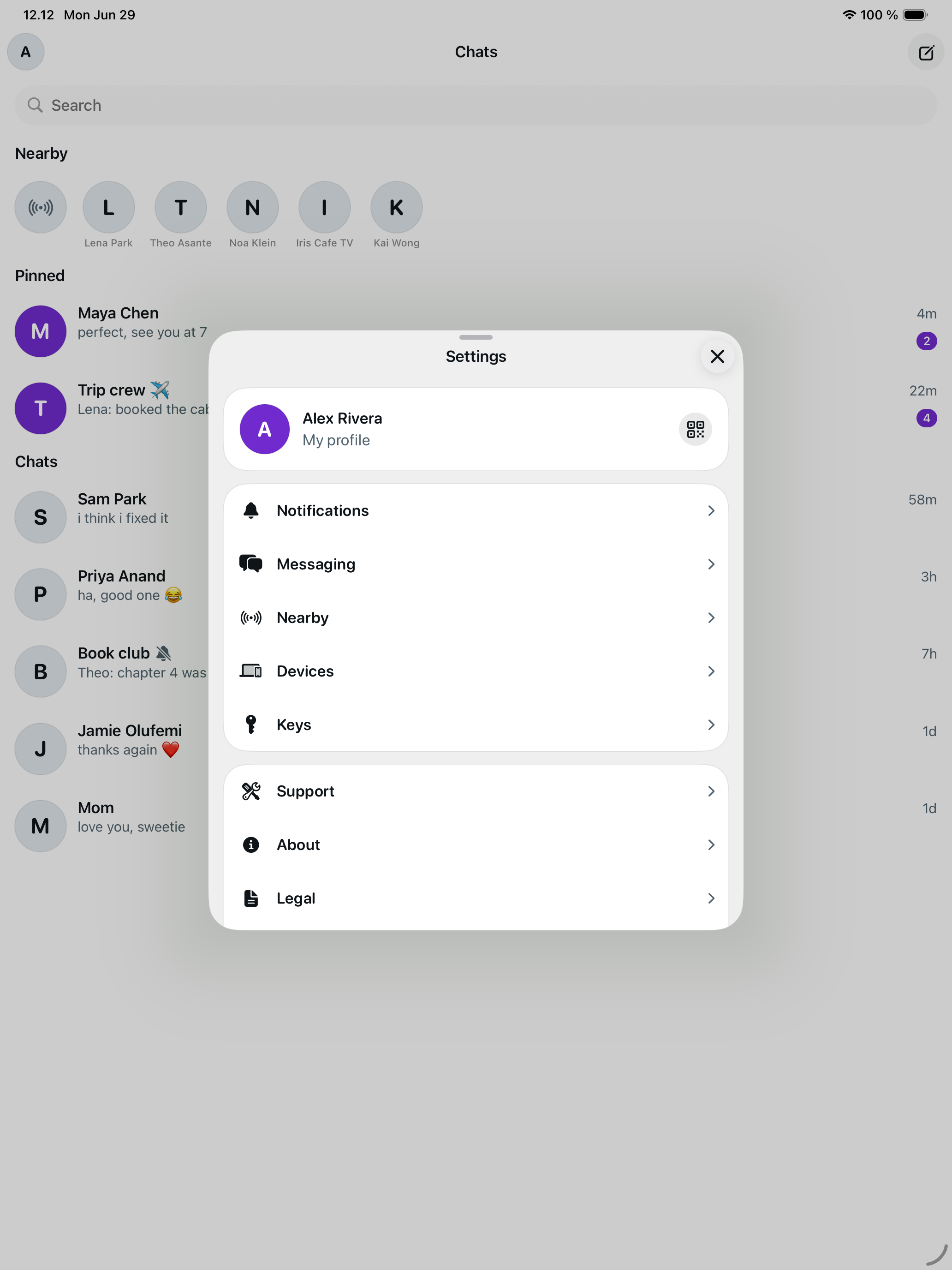Iris Chat screenshot 14