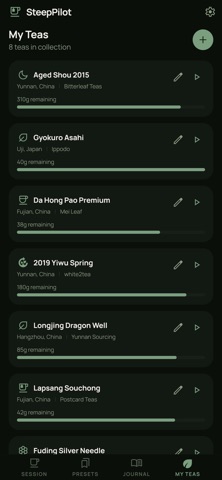SteepPilot: Tea Brewing Timer Screenshot 4 of 6