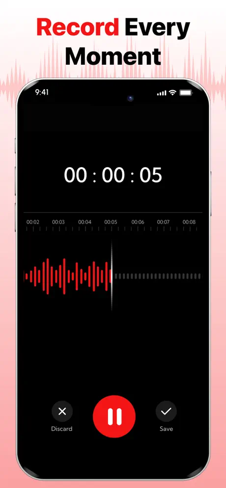 Voice Recorder : Recorder screenshot 4