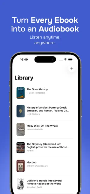 EchoRead: Audio Ebook Reader screenshot 1