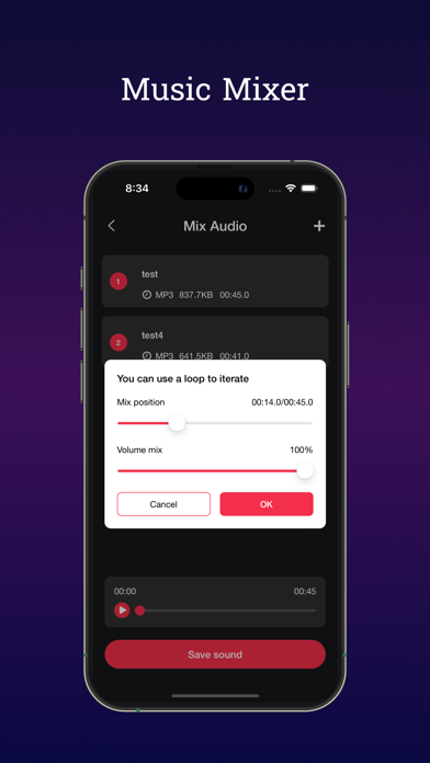 Music Editor: Cutter & Mixer Screenshot