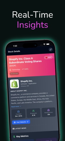 StockmatcherAI screenshot