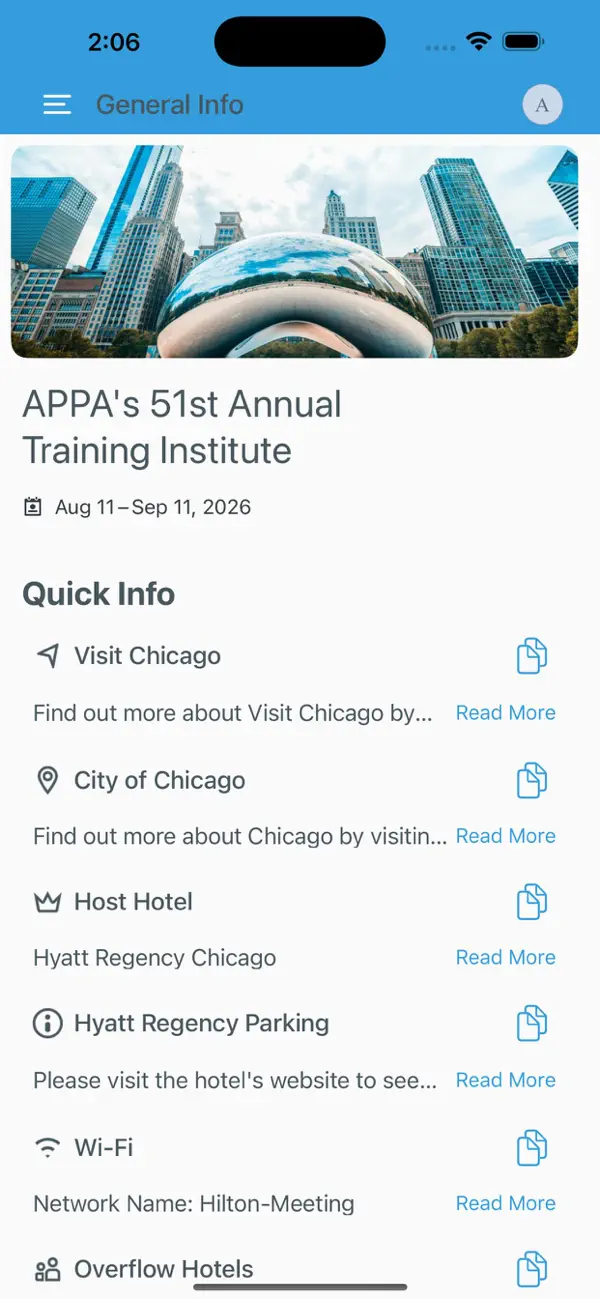 Screenshot #1 pour APPA Training Institutes
