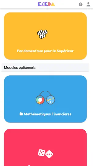 Capture d'écran de Maths Etudes Supérieures Eleda sur iPhone 1