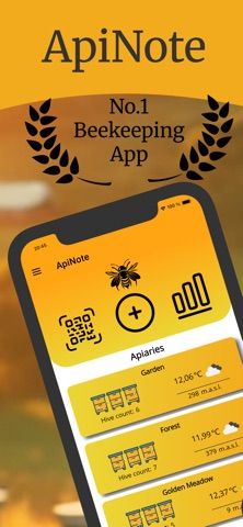 Apiary Book Beekeeping ApiNote Screenshot 1 of 5