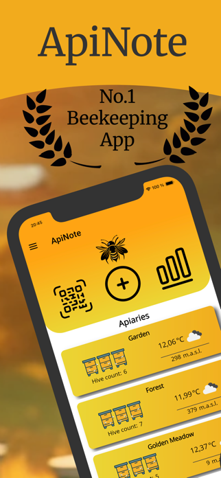 Apiary Book Beekeeping ApiNote Screenshot 1 of 5