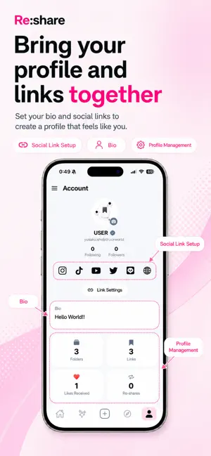 Re:share – AI Bookmark & Save screenshot 3
