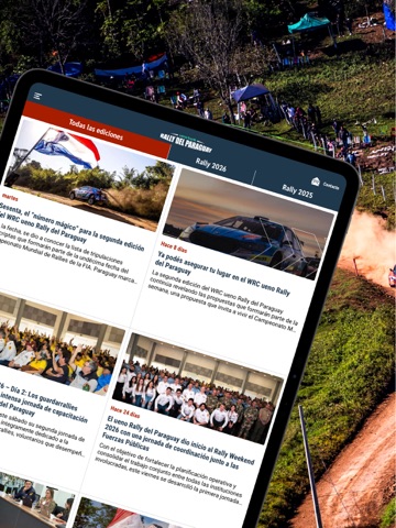 Rally del Paraguay iPad screenshot 5