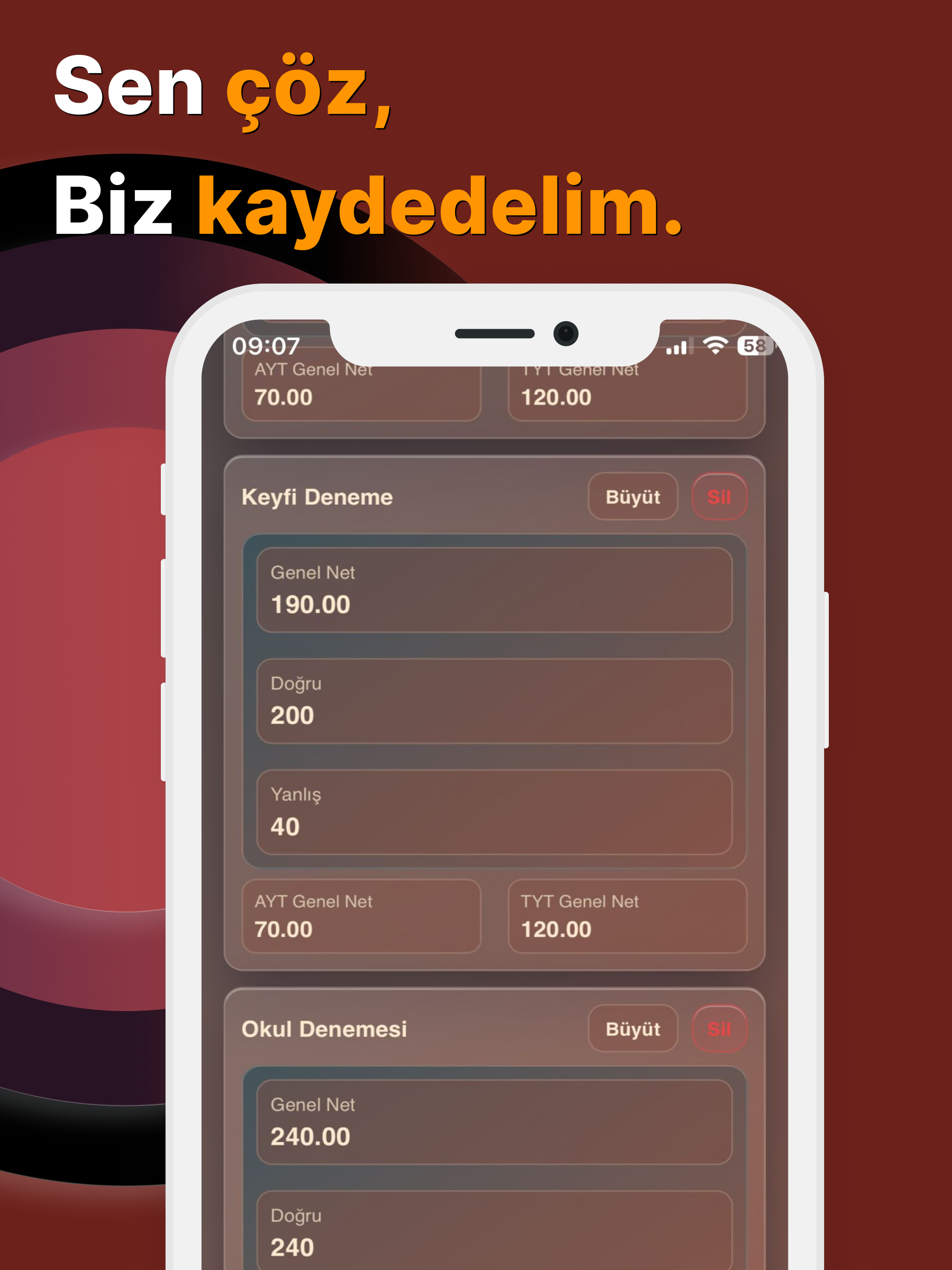 YKS Net Hesaplama