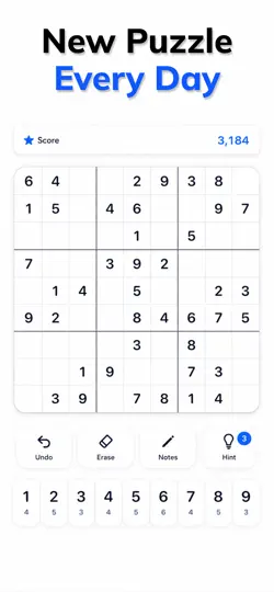 Скриншот Sudoku Master - Number Puzzle на iPhone 4