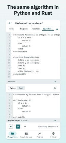 PseudoLearn screenshot 4
