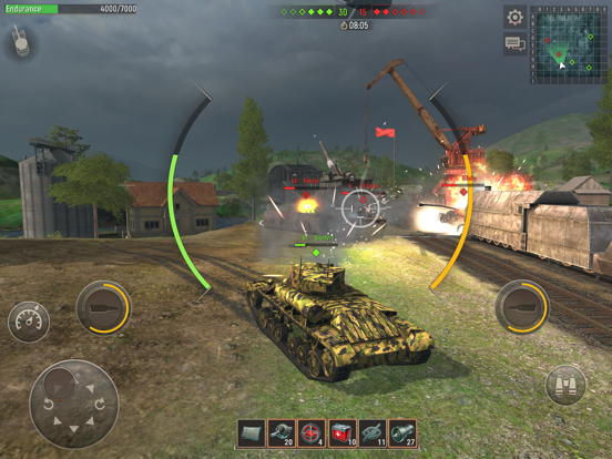 Battle Tanks: 戦車のゲーム・戦争兵器モバイルのおすすめ画像4