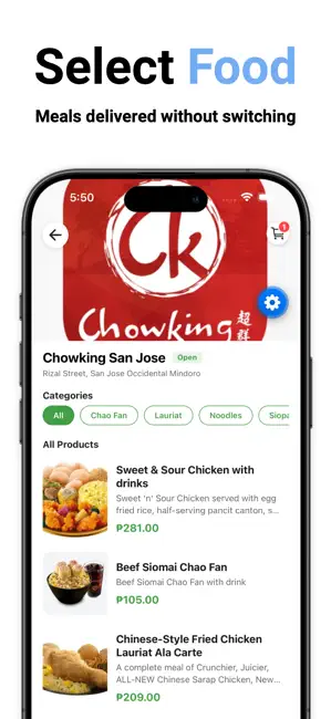 HEYRIDE: Foods & Delivery iPhone screenshot 2