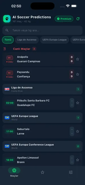 AI Soccer Predictions screenshot 2