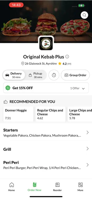 Original Kebab Plus Ayrshire screenshot 2