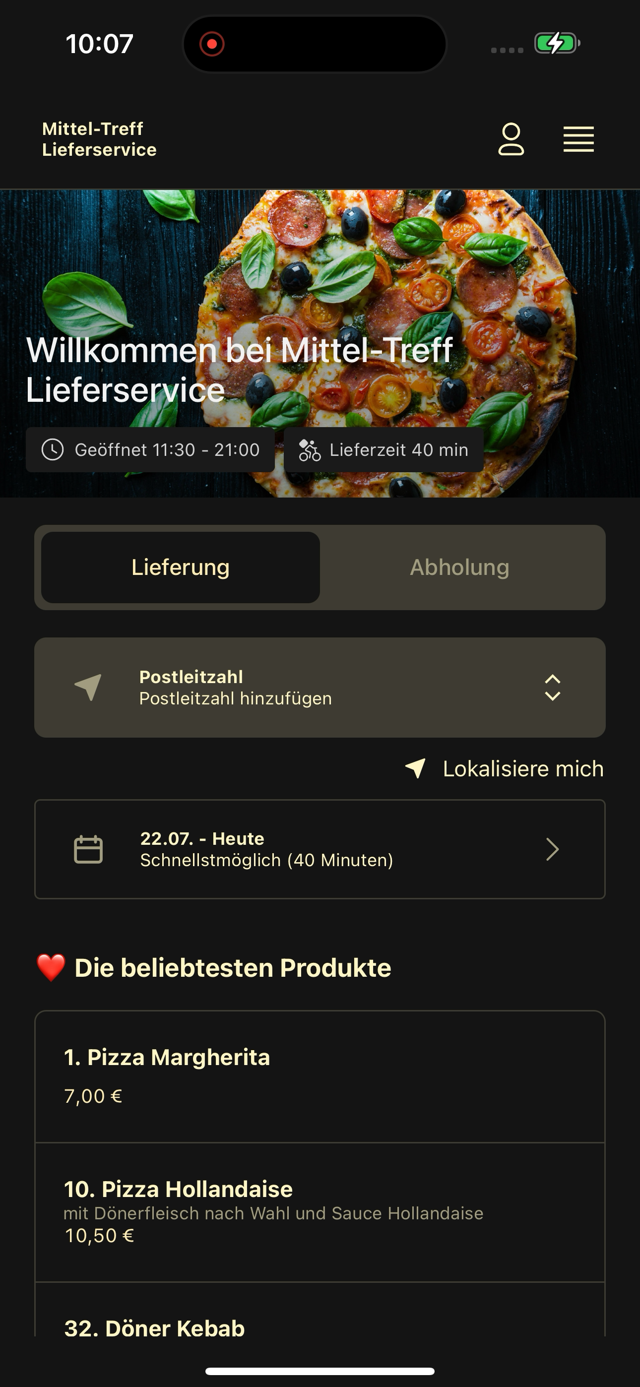 Mittel-Treff Lieferservice screenshot 6