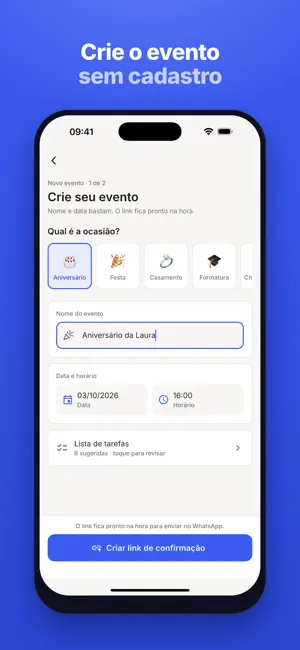 Confirmação de Presença: RSVP screenshot 4