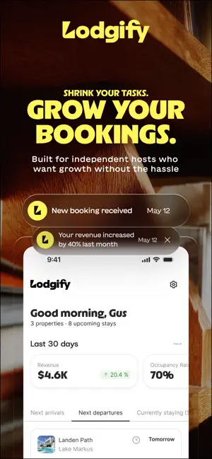 Lodgify - Vacation Rental App screenshot 1