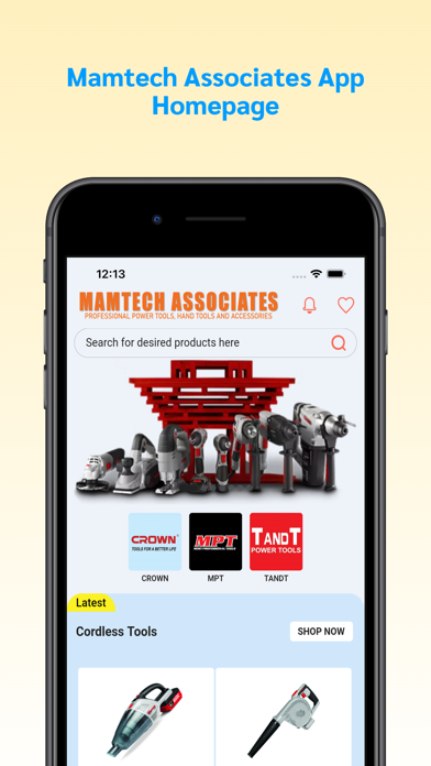 Mamtech Associates Screenshot
