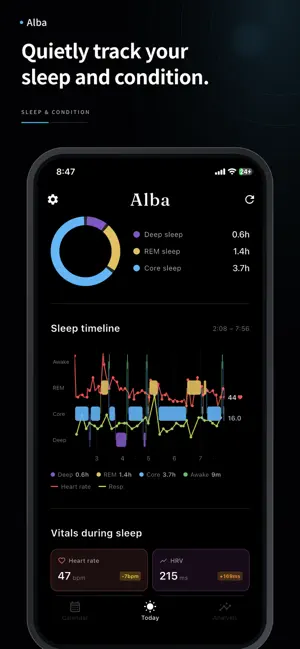 Alba | Health and Sleep Care screenshot 1