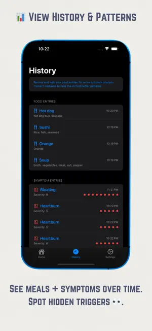 Symptom Tracker – AI Log screenshot 3