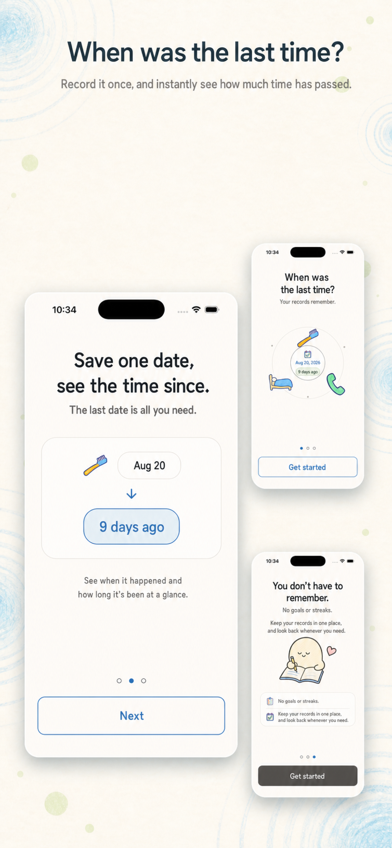WhenDid: The Last Time Tracker screenshot 2