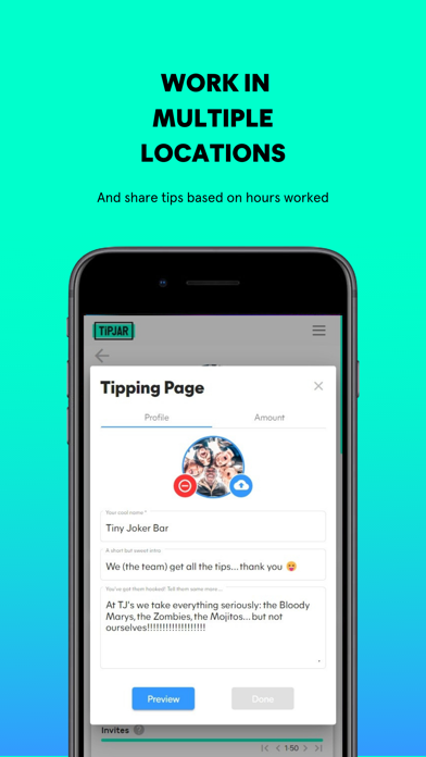 TiPJAR Collect Screenshot