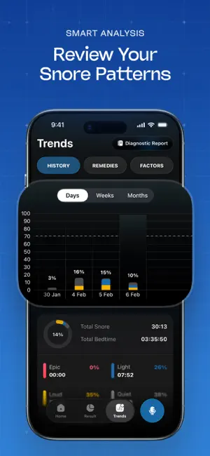 SnoreIQ - Snoring Tracker screenshot 4