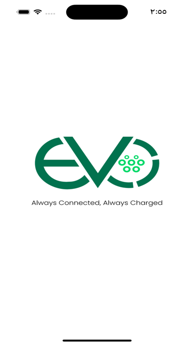 EVO EV Charging Screenshot
