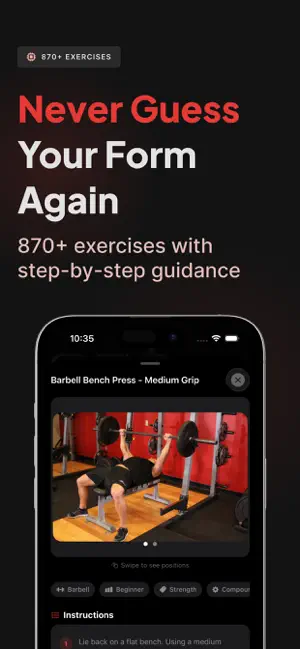 BCAA: Workout Planner & Log screenshot 3