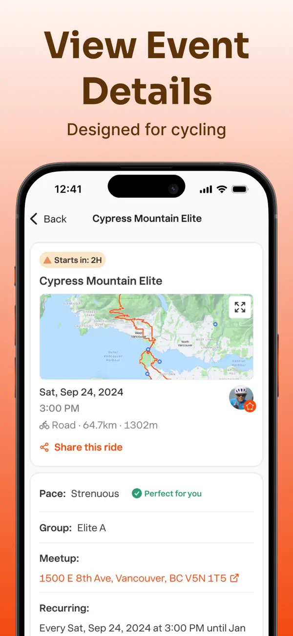 Screenshot #2 pour draft: ride with friends
