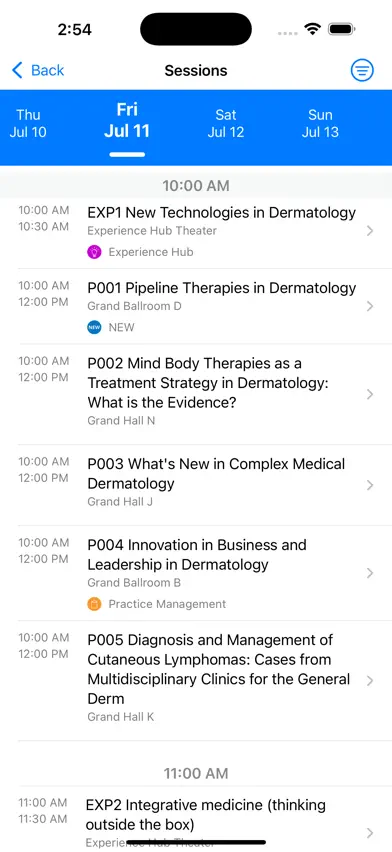 AAD 2026 Annual Meeting screenshot 2