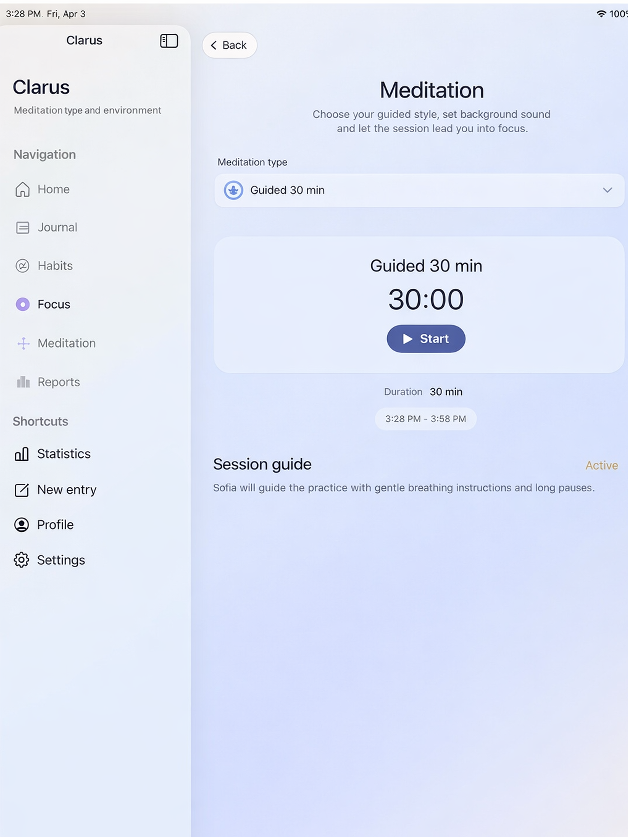 Clarus: Journal & Mind AI screenshot 12
