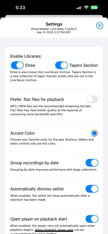 App screenshot