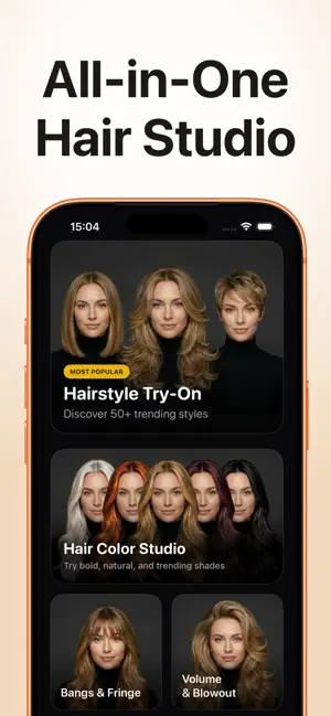 Hairstyle Try On Women & Men screenshot 4