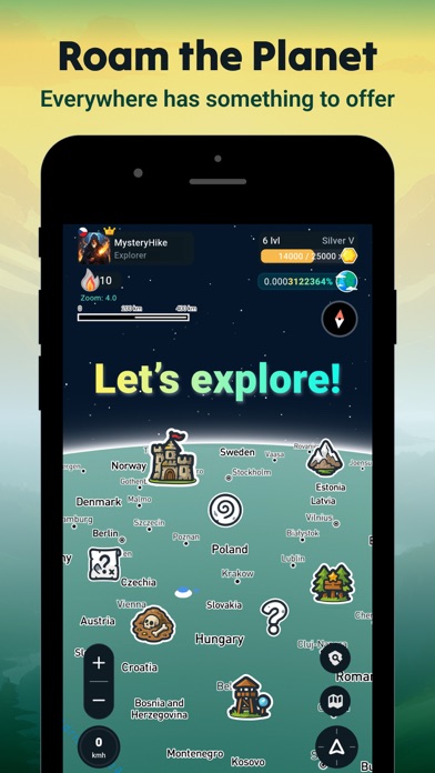 MysteryHike: Travel & Explore Screenshot