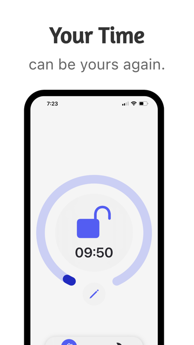 Screenshot #1 pour Barrier: Screen Time For Focus