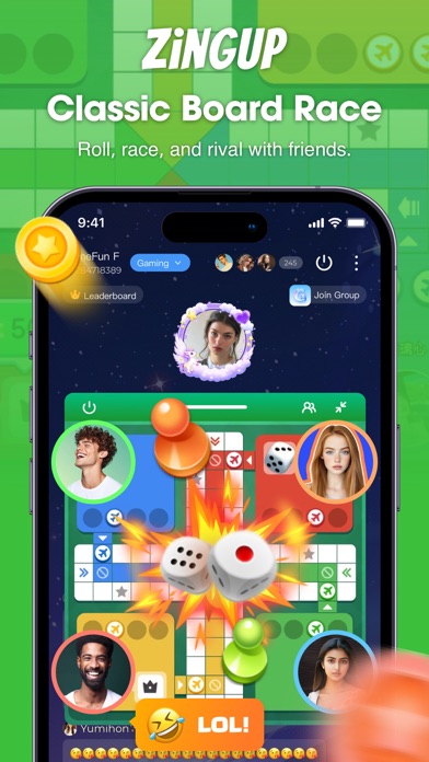 ZingUp – Clubs, Events & Games iPhone screenshot 2 - Social Networking app