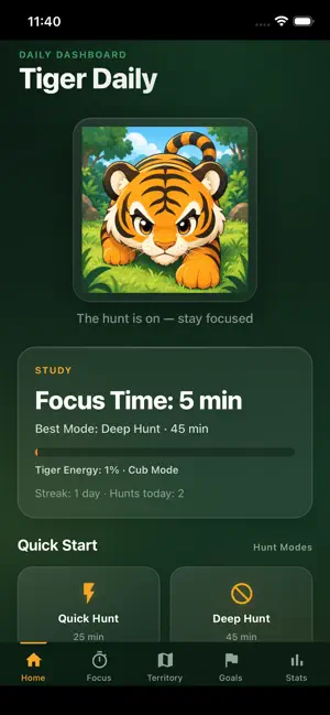 ProwlTimer iPhone screenshot 1