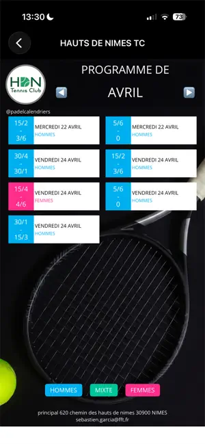 TMC Calendriers screenshot 4