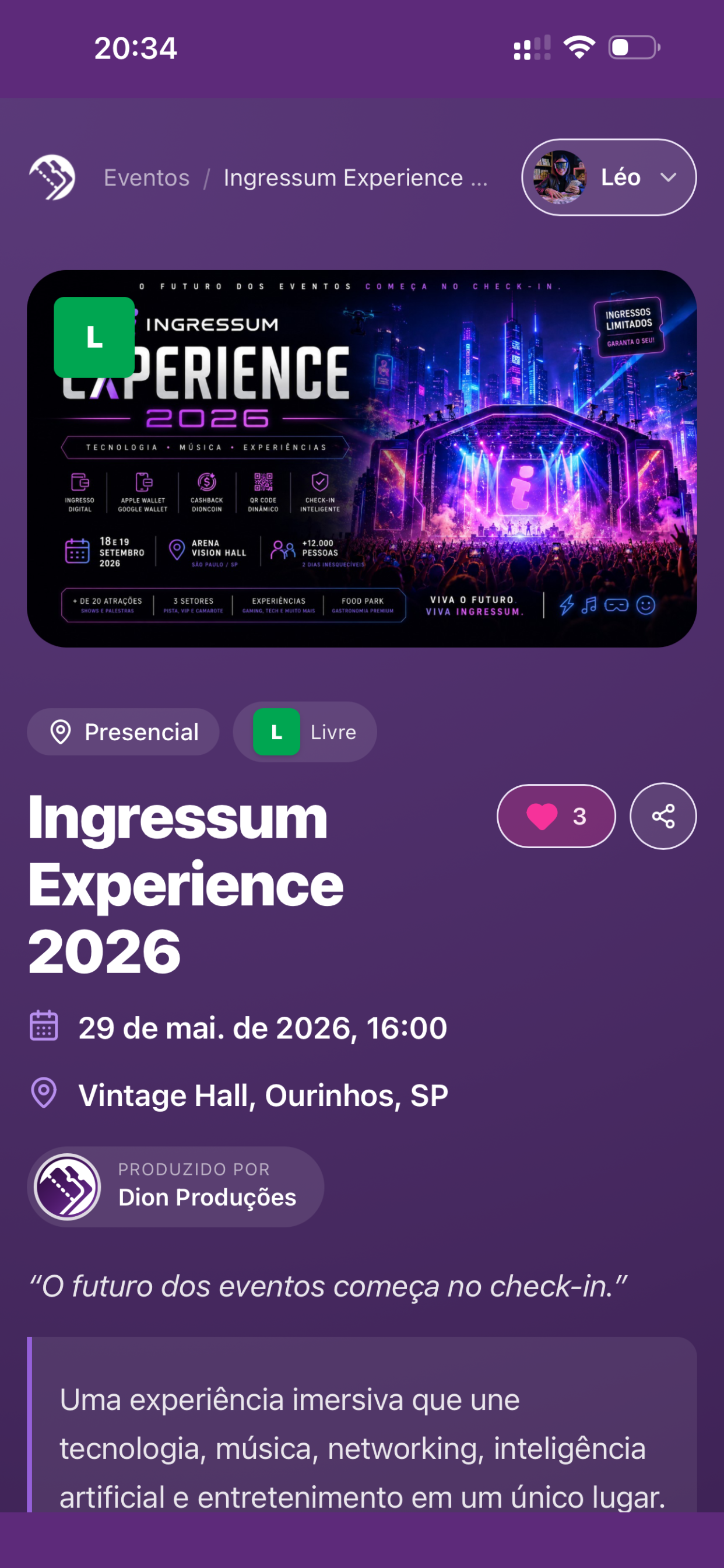 Ingressum Tickets