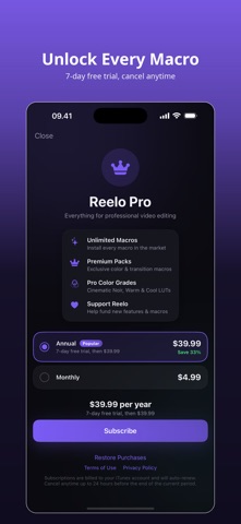 Reelo: AI Video Editor Screenshot 4 of 4