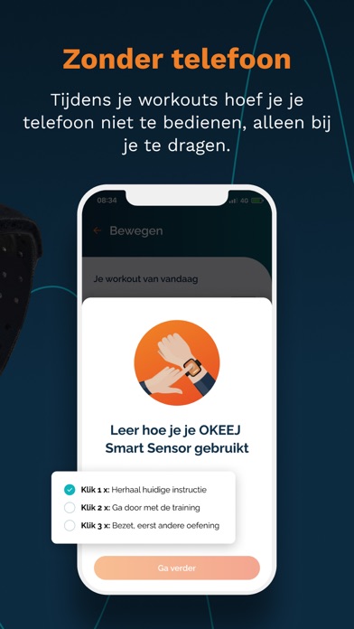OKEEJ: Unieke Live Coaching Screenshot