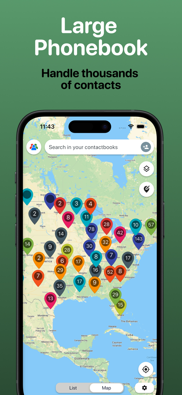 Contact Map - Address Mapping screenshot 6